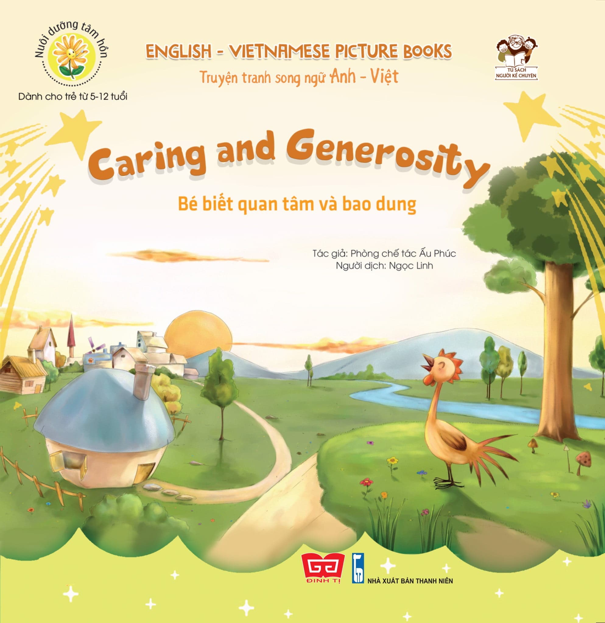 Sách Nuôi Dưỡng Tâm Hồn - Truyện Tranh Song Ngữ Anh - Việt - Bé Biết Q - Phòng chế tác Ấu Phúc