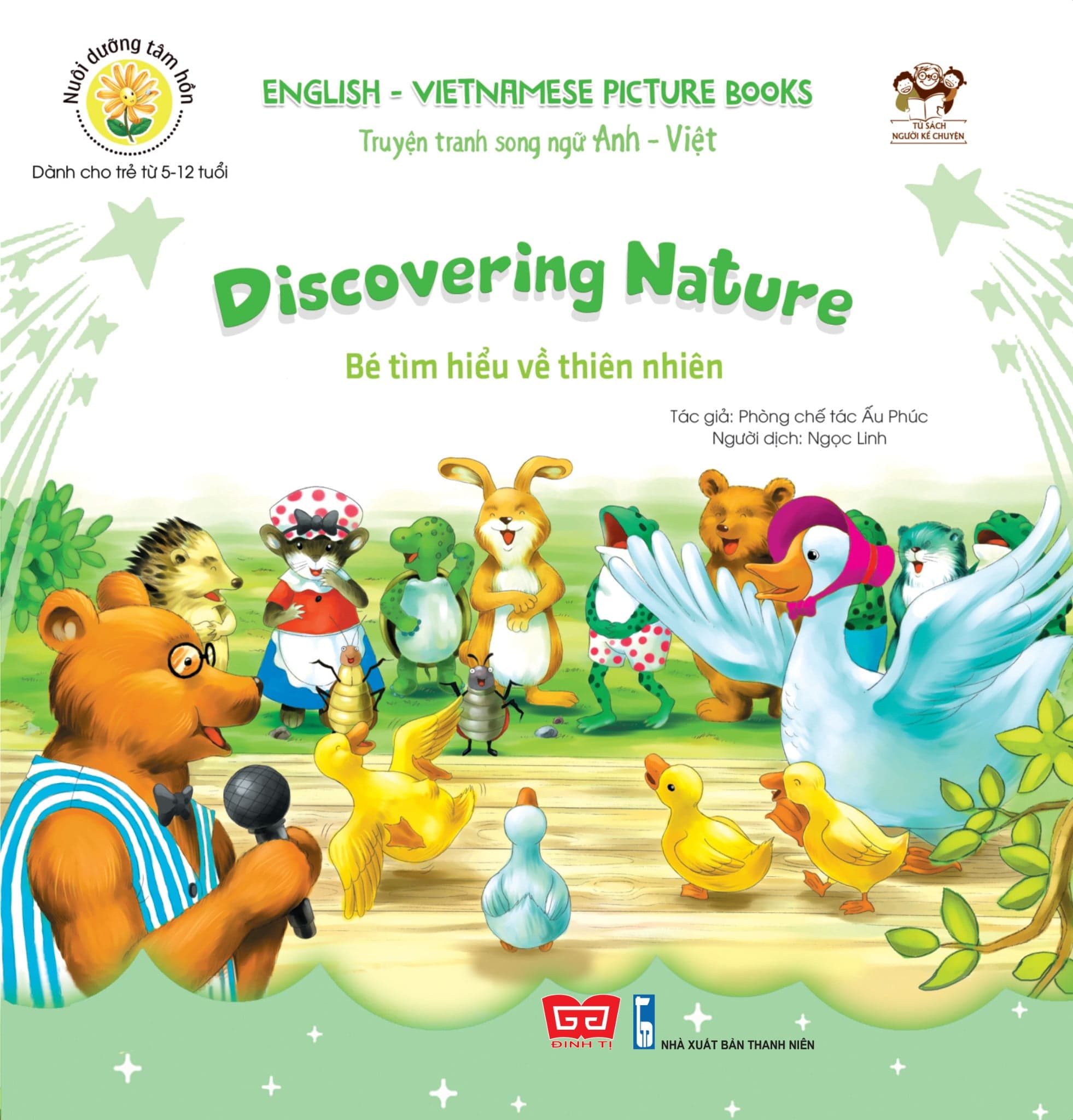 Sách Nuôi Dưỡng Tâm Hồn - Truyện Tranh Song Ngữ Anh - Việt - Bé Tìm Hi� - Phòng chế tác Ấu Phúc