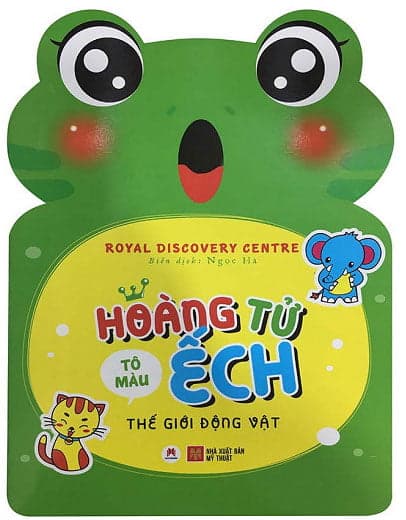 Sách Tô Màu Hoàng Tử Ếch - Thế Giới Động Vật - Ngọc Hà