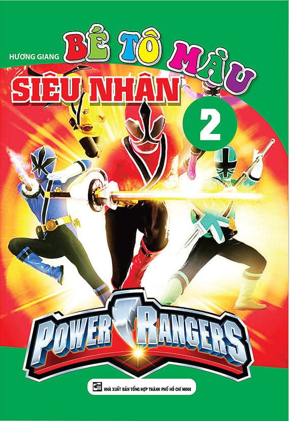 Sách Bé Tô Màu Siêu Nhân - Tập 2 - Hương Giang