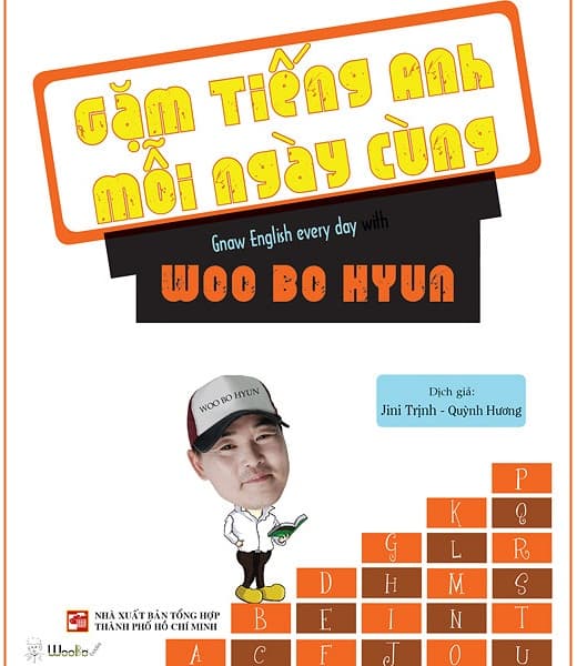 Sách Gặm Tiếng Anh Mỗi Ngày Cùng Woo Bo Hyun (Gnaw English Everry Day) - Ánh Nga