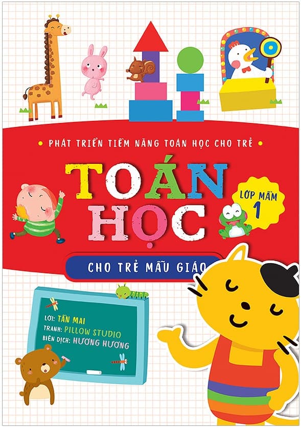 Sách Lớp Mầm 1 - Toán Học Cho Trẻ Mẫu Giáo