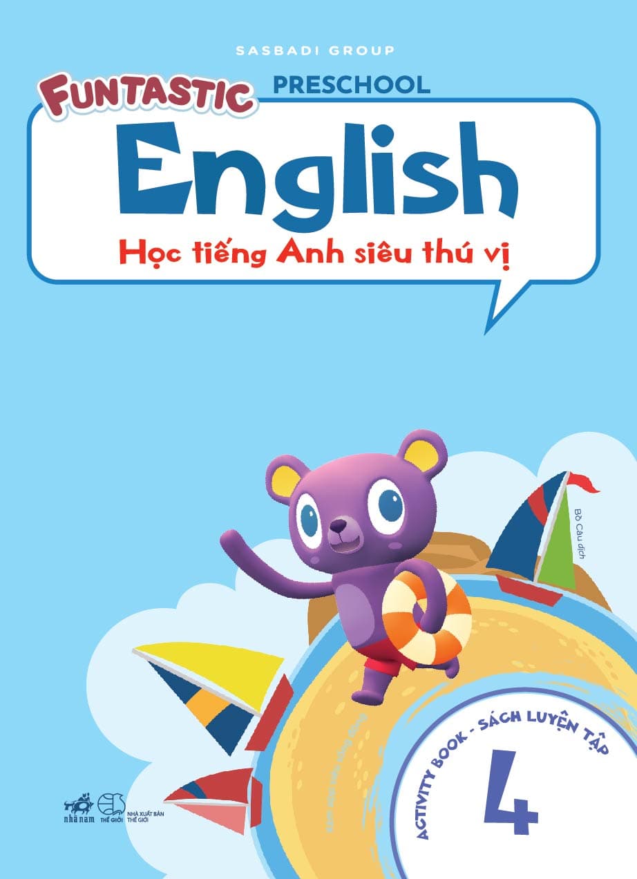 Sách Học Tiếng Anh Siêu Thú Vị - Sách Luyện Tập 4 - Sasbadi Group