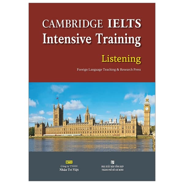 Sách Cambridge Ielts Intensive Training - Listening (CD) (2018) - Foreign Language Teaching