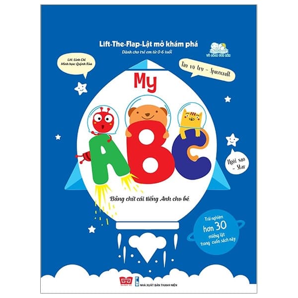 Sách Lift-The-Flap-Lật Mở Khám Phá - My Abc - Bảng Chữ Cái Tiếng Anh Cho - Linh Chi