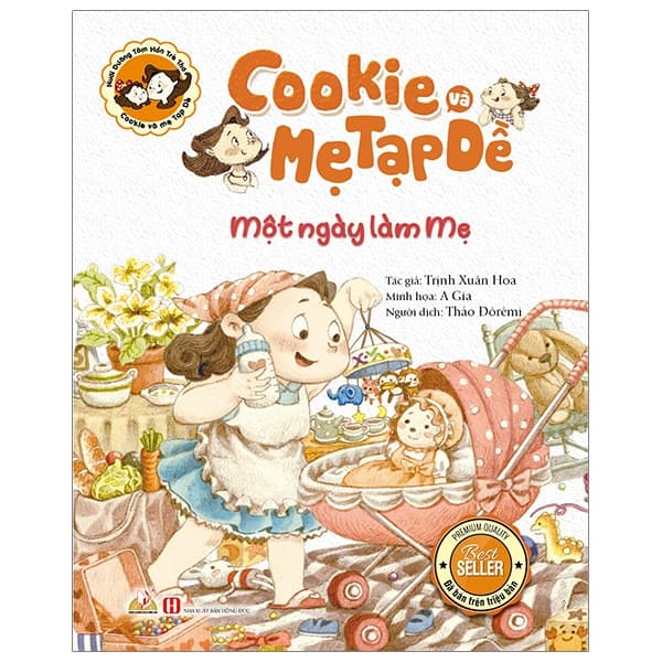 Sách Cookie Và Mẹ Tạp Dề - Một Ngày Làm Mẹ - Trịnh Xuân Hoa