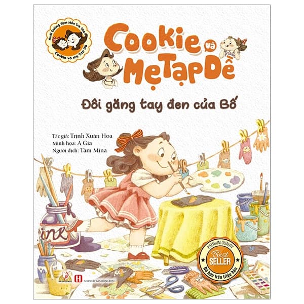 Sách Cookie Và Mẹ Tạp Dề - Đôi Găng Tay Đen Của Bố - Trịnh Xuân Hoa