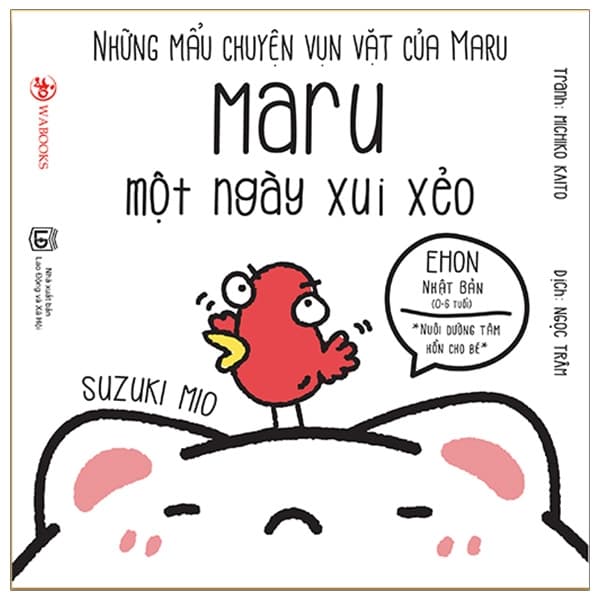 Sách Ehon Maru - Những Mẩu Chuyện Vụn Vặt Của Maru - Maru Một Ngày Xui - Suzuki Mio