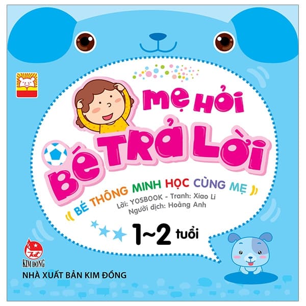 Sách Mẹ Hỏi Bé Trả Lời 1-2 Tuổi (Tái Bản 2019) - Yosbook