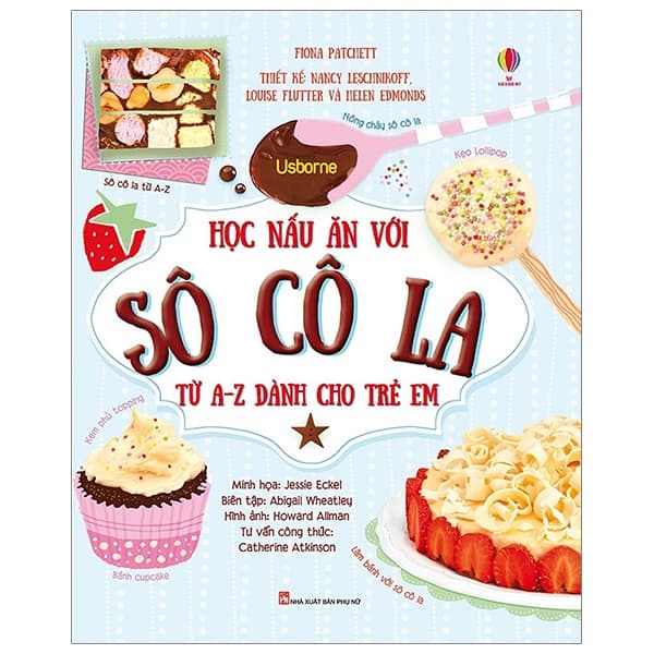 Sách Học Nấu Ăn Với Sô Cô La Từ A-Z Dành Cho Trẻ Em - Fiona Patchett