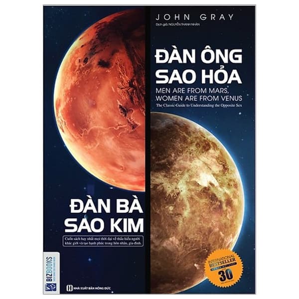 Sách Đàn Ông Sao Hỏa Đàn Bà Sao Kim - John Gray