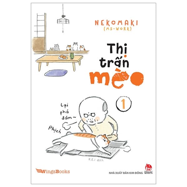 Truyện Tranh Thị Trấn Mèo - Tập 1 (Tái Bản 2019) - Nekomaki