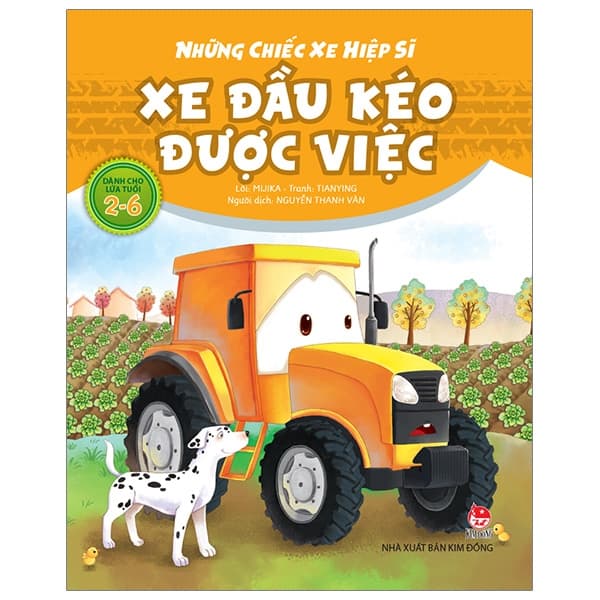 Sách Những Chiếc Xe Hiệp Sĩ - Xe Đầu Kéo Được Việc (Tái Bản 2019) - Mijika