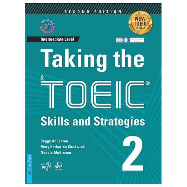 Sách Taking The Toeic Tập 2 - Skills And Strategies - Peggy Anderson