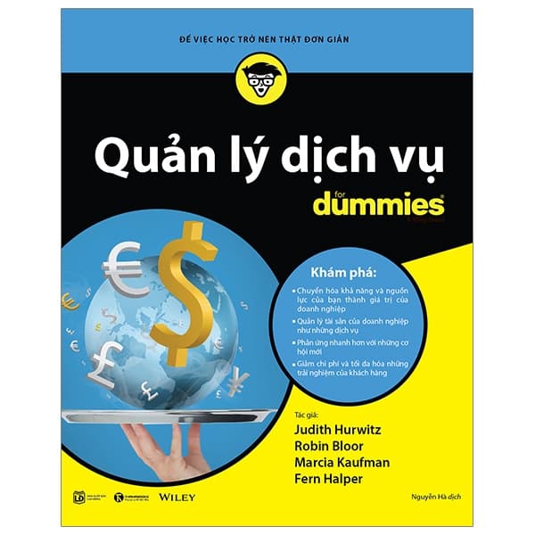 Sách Quản Lý Dịch Vụ For Dummies - Judith Hurwitz Robin Bloor Marcia Kaufman Fern Halper