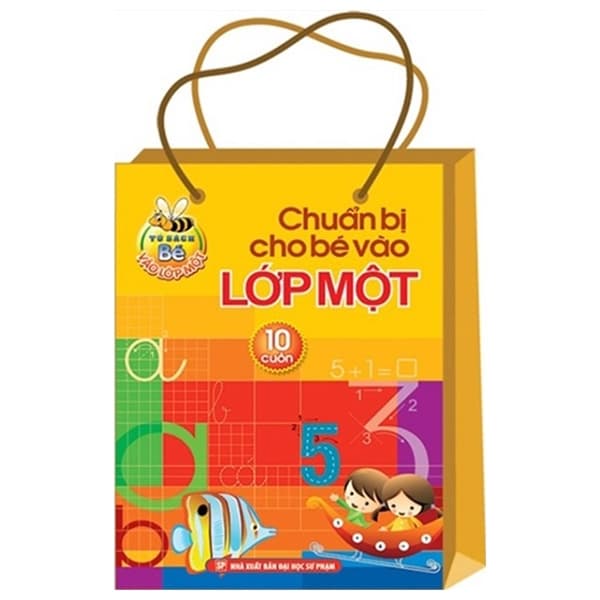 Sách Chuẩn Bị Cho Bé Vào Lớp Một (Túi 10 Cuốn) (Tái Bản 2018) - Lê Tuệ Minh
