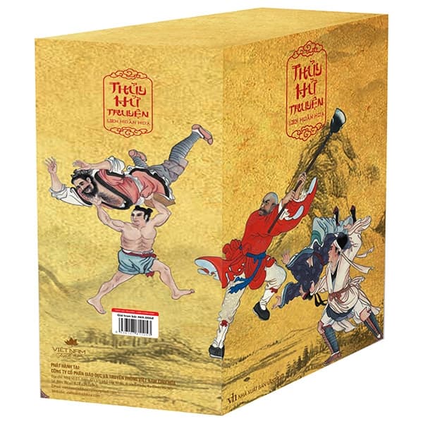 Sách Thủy Hử Truyện Liên Hoàn Họa (Hộp 26 Cuốn) - Thi Nại Am