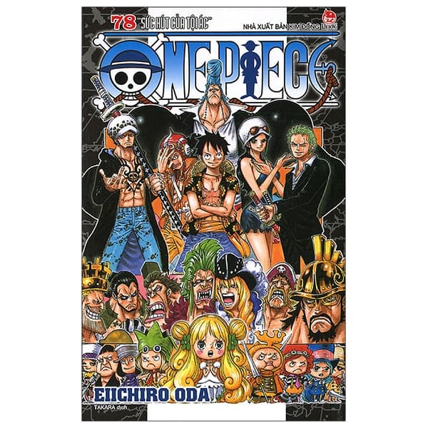 Truyện Tranh One Piece - Tập 78 - Sức Hút Của Tội Ác - Bản Bìa Áo (Tái - Hú