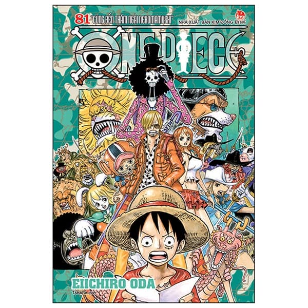 Truyện Tranh One Piece - Tập 81 - Cùng Đến Thăm Ngài Nekomamushi - Bản Bìa - Eiichiro Oda