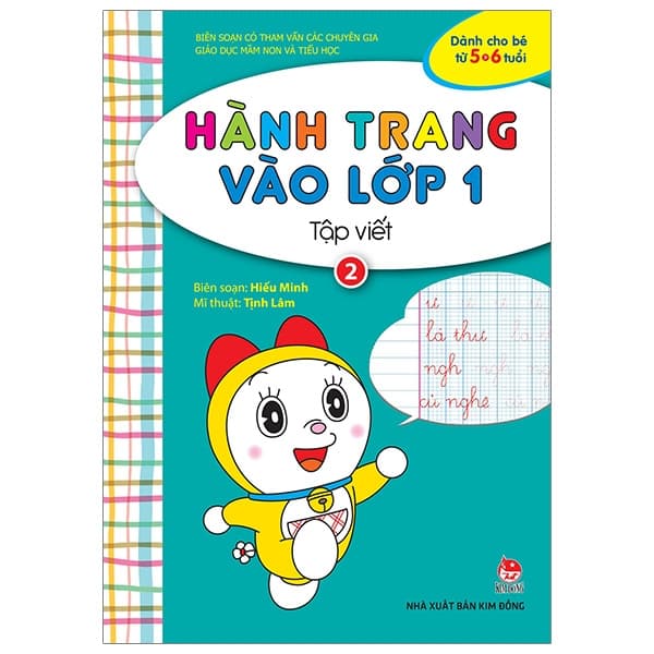 Sách Hành Trang Vào Lớp 1 - Tập Viết - Tập 2 (Tái Bản 2019) - Hiếu Minh