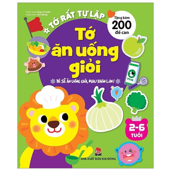 Sách Tớ Rất Tự Lập - Tớ Ăn Uống Giỏi - Bé Sẽ Ăn Uống Giỏi, Mau - Argo 9 Studio