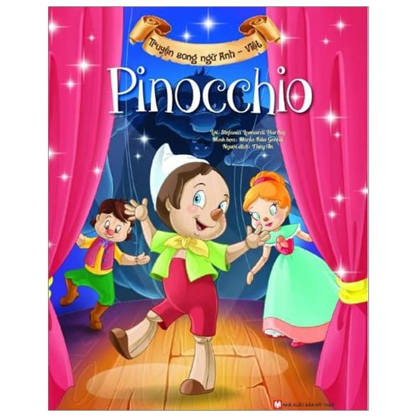 Sách Pinocchio - Truyện Song Ngữ Anh - Việt - Stefania Leonardi Hartley