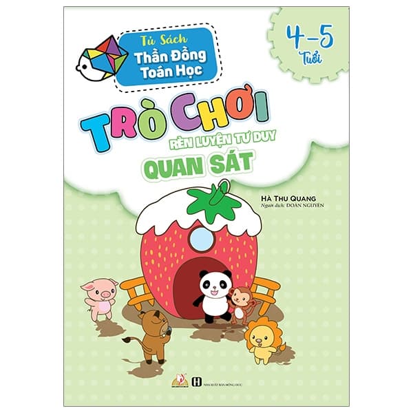 Sách Trò Chơi Rèn Luyện Tư Duy Quan Sát (4 -5 Tuổi) - Hà Thu Quang