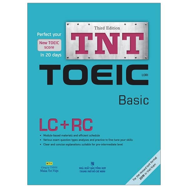Sách TNT Toeic Basic (Third Edition) - Lori