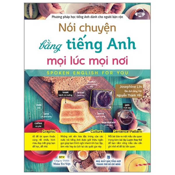 Sách Nói Chuyện Bằng Tiếng Anh Mọi Lúc Mọi Nơi - Josephine Lin