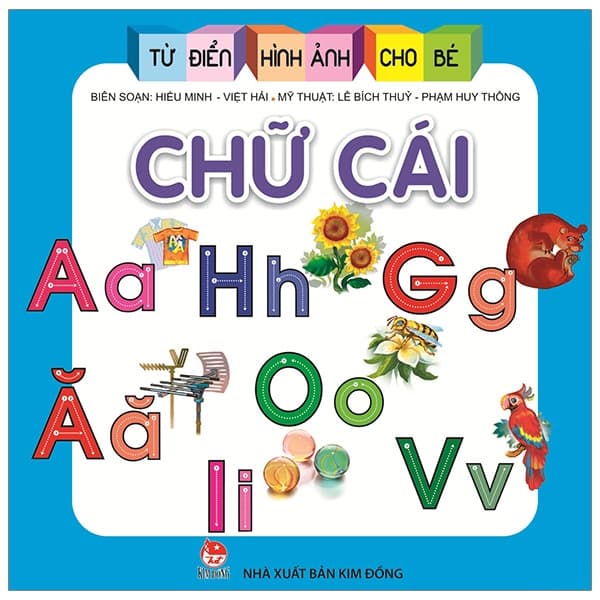 Sách Từ Điển Hình Ảnh Cho Bé - Chữ Cái (Tái Bản 2019) - Phạm Huy Thông