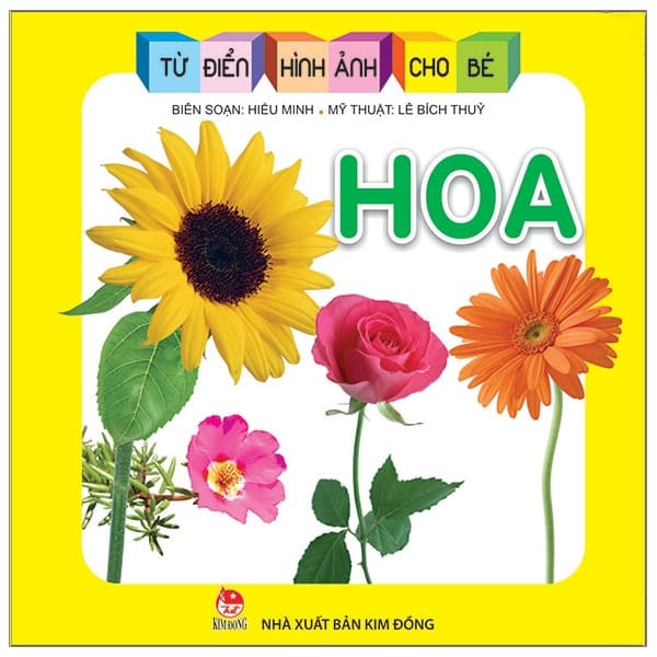 Sách Từ Điển Hình Ảnh Cho Bé - Hoa (Tái Bản 2019)