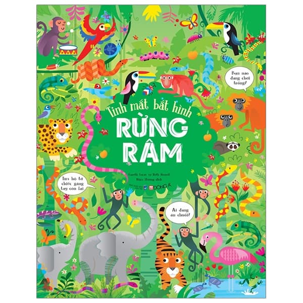 Sách Tinh Mắt Bắt Hình - Rừng Rậm - Gareth Lucas