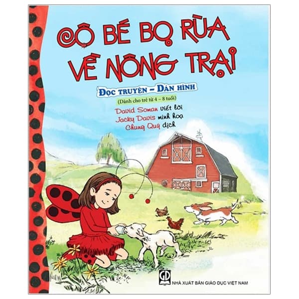 Sách Cô Bé Bọ Rùa - Cô Bé Bọ Rùa Về Nông Trại - David Somon