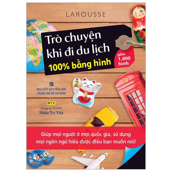 Sách Trò Chuyện Khi Đi Du Lịch 100% Bằng Hình - Di Di
