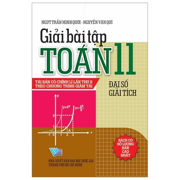 Sách Giải Bài Tập Toán Đại Số - Giải Tích 11 - Trần Minh Quới
