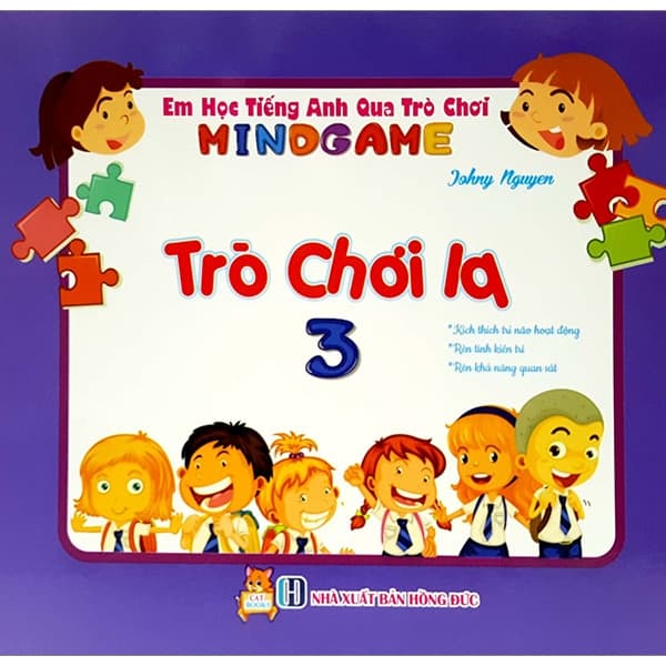 Sách Em Học Tiếng Anh Qua Trò Chơi - Trò Chơi IQ 3 - Johny Nguyen