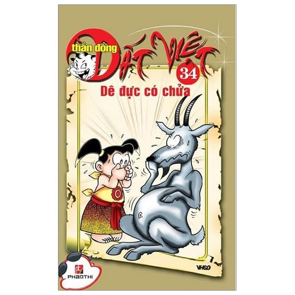 Truyện Tranh Thần Đồng Đất Việt - Tập 34 - Dê Đực Có Chửa - NXB Văn Hoá Sài Gòn