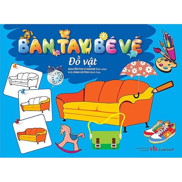 Sách Bàn Tay Bé Vẽ - Đồ Vật - Nguyễn Thị Vi Khanh