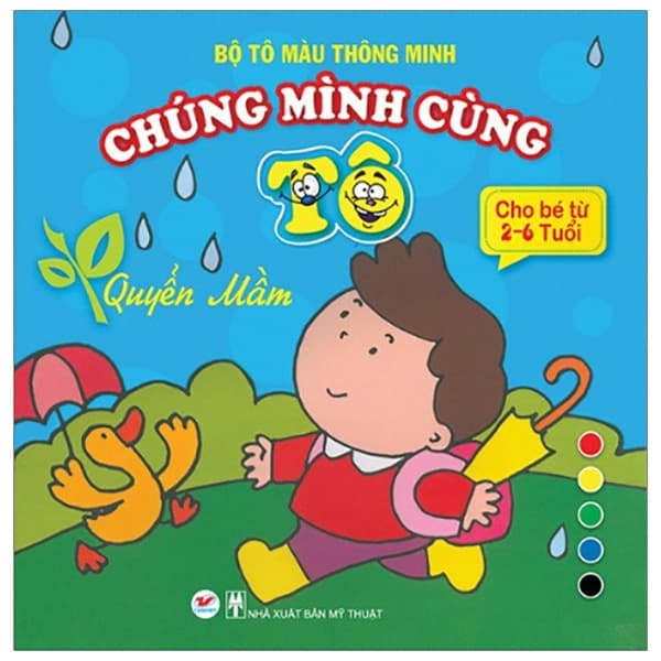 Sách Tô Màu Thông Minh - Chúng Mình Cùng Tô - Quyển Mầm - Minh thư