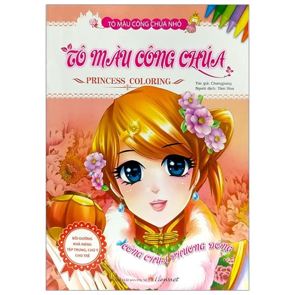 Sách Tô Màu Công Chúa - Công Chúa Phương Đông
