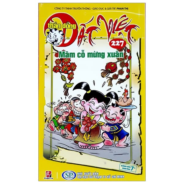 Truyện Tranh Thần Đồng Đất Việt - Tập 227 - Mâm Cổ Mừng Xuân - Lê Linh