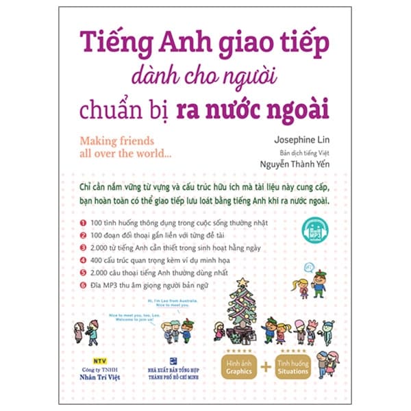 Sách Tiếng Anh Giao Tiếp Dành Cho Người Chuẩn Bị Ra Nước Ngoài (Tái B - Josephine Lin