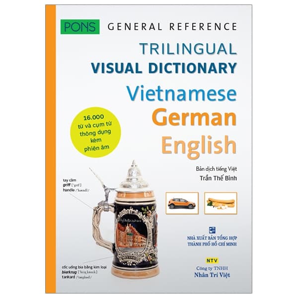 Sách Pons General Reference - Trilingual Visual Dictionary Vietnamese - German - Engli - PONS
