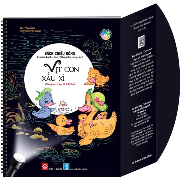 Sách Sách Chiếu Bóng - Cinema Book - Rạp Chiếu Phim Trong Sách - Vịt Con X� - Phùng Nga