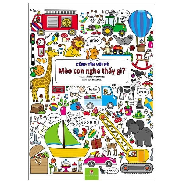Sách Cùng Tìm Với Bé - Mèo Con Nghe Thấy Gì? - Lizelot Versteeg