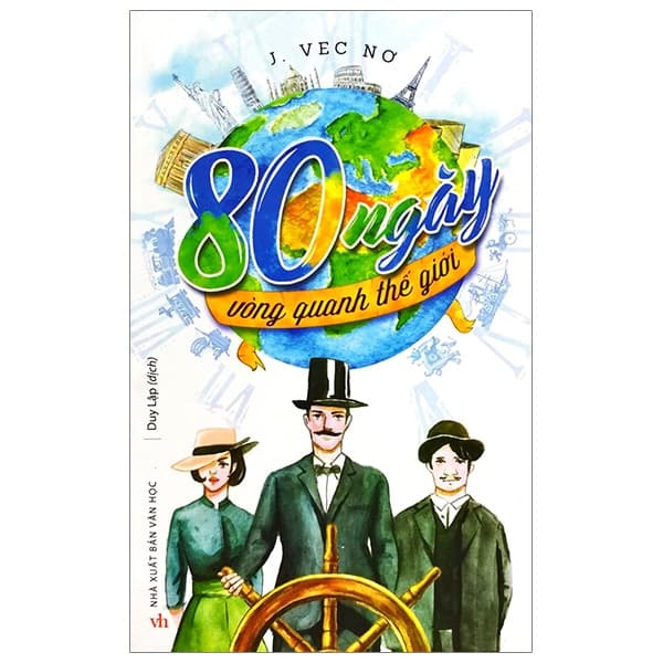 Sách 80 Ngày Vòng Quanh Thế Giới - Tái Bản 2022