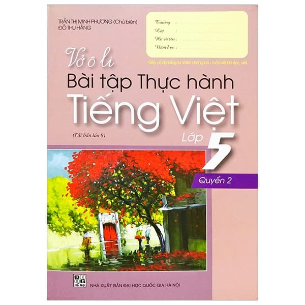 Sách Vở Ô Li Bài Tập Thực Hành Tiếng Việt Lớp 5 - Quyển 2 - Trần Thị Minh Phương