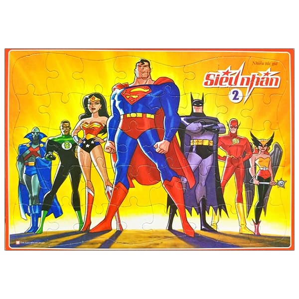 Sách Ghép Hình - Siêu Nhân 2