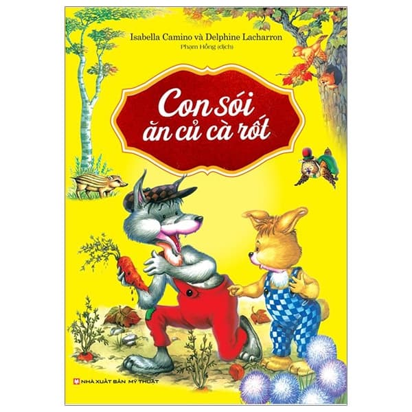 Sách Con Sói Ăn Củ Cà Rốt - Delphine