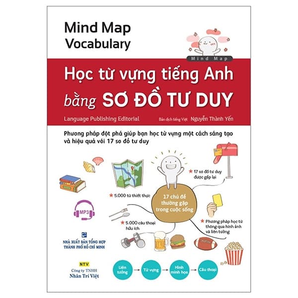Sách Mind Map Vocabulary - Học Từ Vựng Tiếng Anh Bằng Sơ Đồ Tư Duy (Kè - Language Publishing Editorial